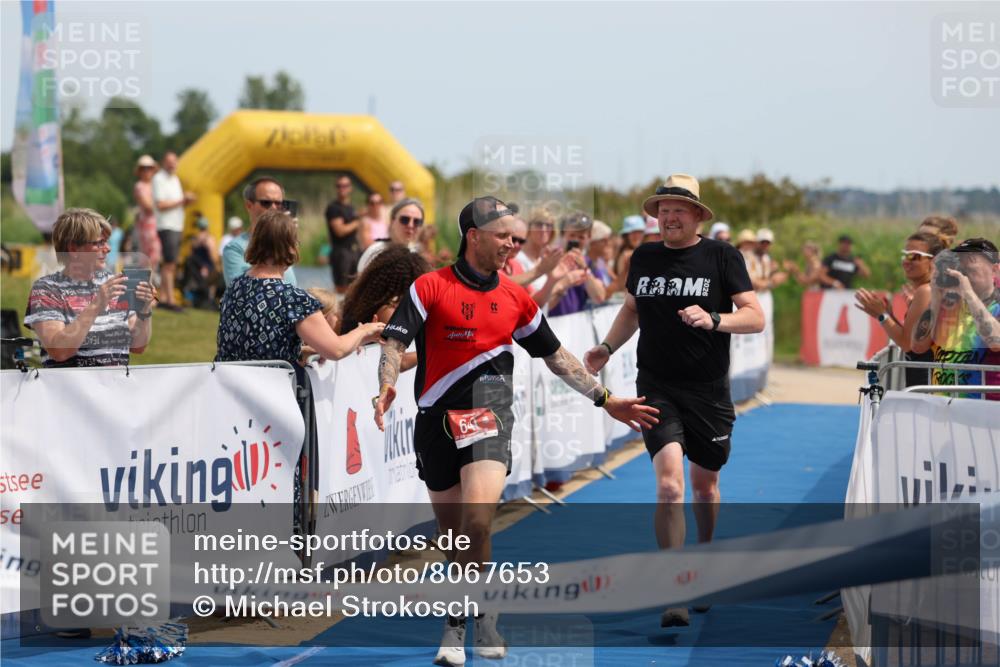 22.06.2025 - Viking Triathlon Michael Strokosch http://msf.ph/oto/8067653 22.06.2025 14:09:46 Ziel 641 meine-sportfotos.de