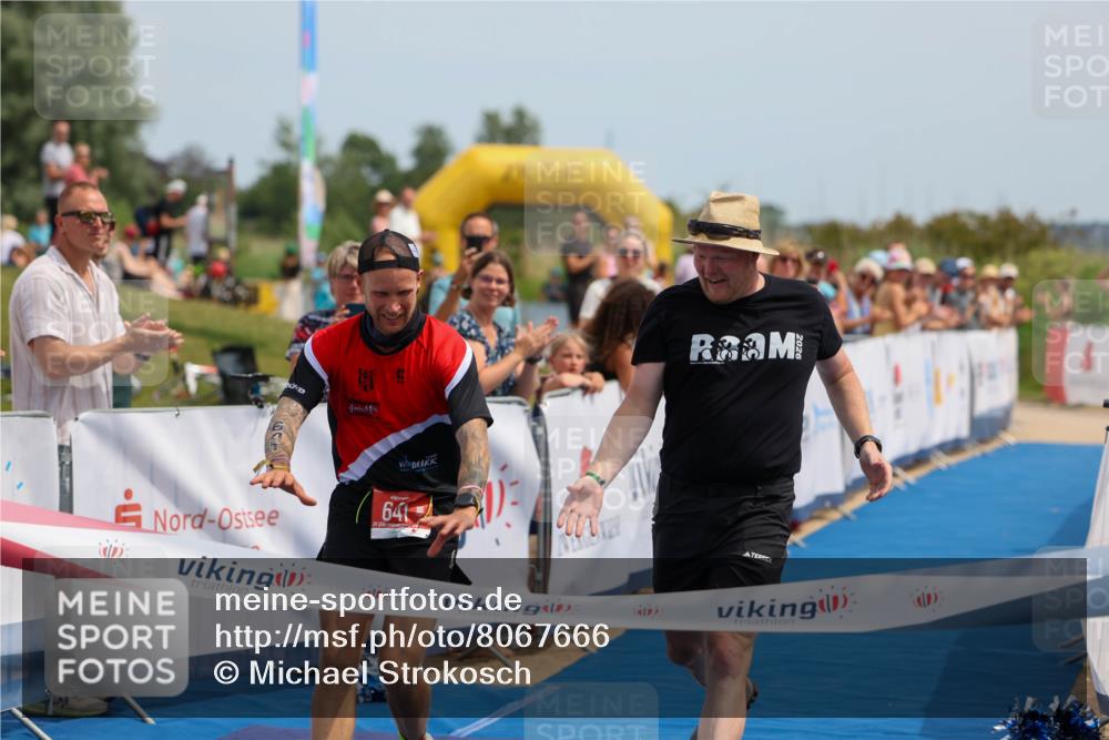 22.06.2025 - Viking Triathlon Michael Strokosch http://msf.ph/oto/8067666 22.06.2025 14:09:47 Ziel 641 meine-sportfotos.de