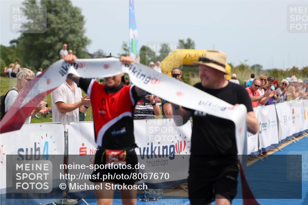 22.06.2025 - Viking Triathlon Michael Strokosch http://msf.ph/oto/8067670 22.06.2025 14:09:47 Ziel 641 meine-sportfotos.de