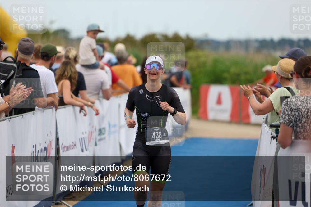 22.06.2025 - Viking Triathlon Michael Strokosch http://msf.ph/oto/8067672 22.06.2025 15:03:54 Ziel 438 meine-sportfotos.de