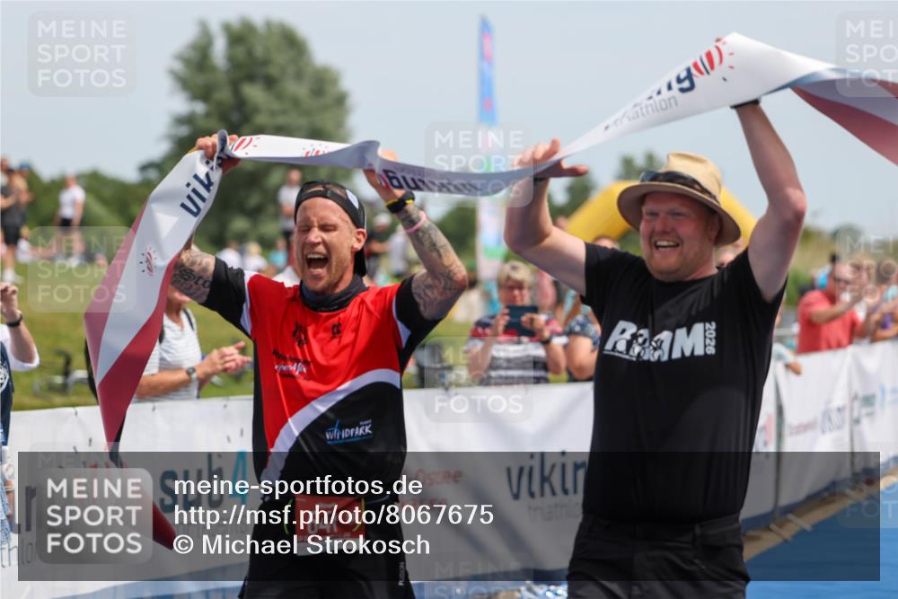 22.06.2025 - Viking Triathlon Michael Strokosch http://msf.ph/oto/8067675 22.06.2025 14:09:48 Ziel 641 meine-sportfotos.de