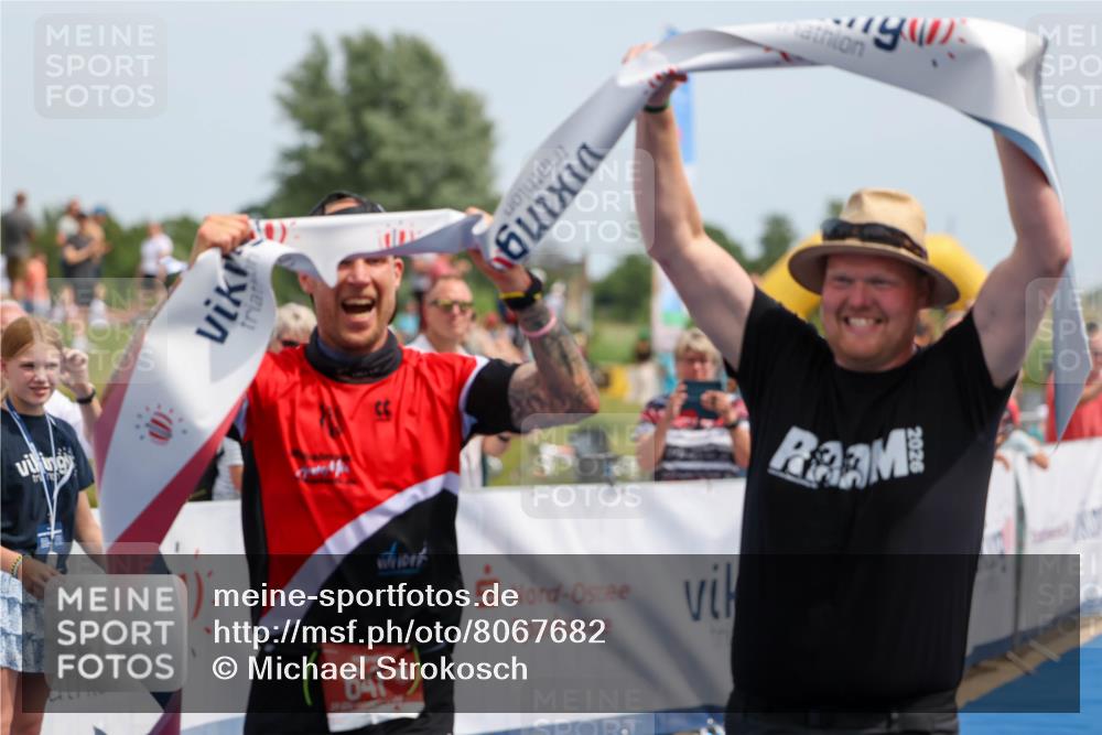 22.06.2025 - Viking Triathlon Michael Strokosch http://msf.ph/oto/8067682 22.06.2025 14:09:48 Ziel 641 meine-sportfotos.de