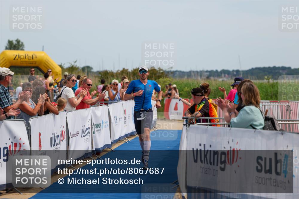 22.06.2025 - Viking Triathlon Michael Strokosch http://msf.ph/oto/8067687 22.06.2025 14:12:28 Ziel 45 meine-sportfotos.de