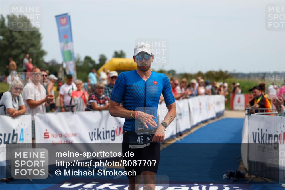 22.06.2025 - Viking Triathlon Michael Strokosch http://msf.ph/oto/8067707 22.06.2025 14:12:30 Ziel 45 meine-sportfotos.de