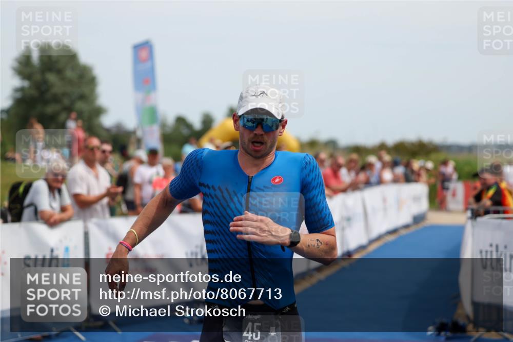 22.06.2025 - Viking Triathlon Michael Strokosch http://msf.ph/oto/8067713 22.06.2025 14:12:30 Ziel 45 meine-sportfotos.de