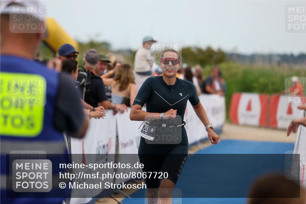 22.06.2025 - Viking Triathlon Michael Strokosch http://msf.ph/oto/8067720 22.06.2025 15:04:03 Ziel 20 meine-sportfotos.de