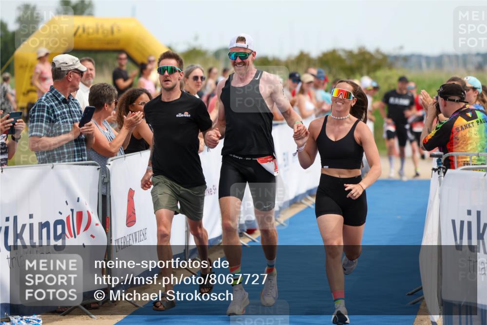 22.06.2025 - Viking Triathlon Michael Strokosch http://msf.ph/oto/8067727 22.06.2025 14:13:24 Ziel 661 meine-sportfotos.de