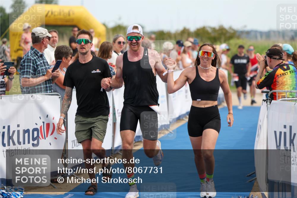22.06.2025 - Viking Triathlon Michael Strokosch http://msf.ph/oto/8067731 22.06.2025 14:13:24 Ziel 661 meine-sportfotos.de