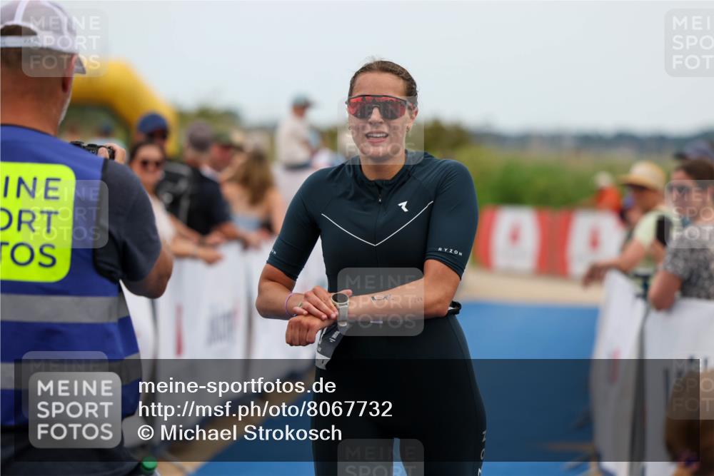 22.06.2025 - Viking Triathlon Michael Strokosch http://msf.ph/oto/8067732 22.06.2025 15:04:04 Ziel 20 meine-sportfotos.de