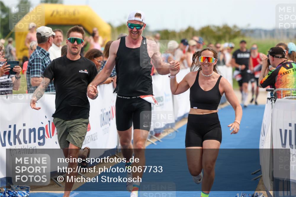 22.06.2025 - Viking Triathlon Michael Strokosch http://msf.ph/oto/8067733 22.06.2025 14:13:24 Ziel 661 meine-sportfotos.de