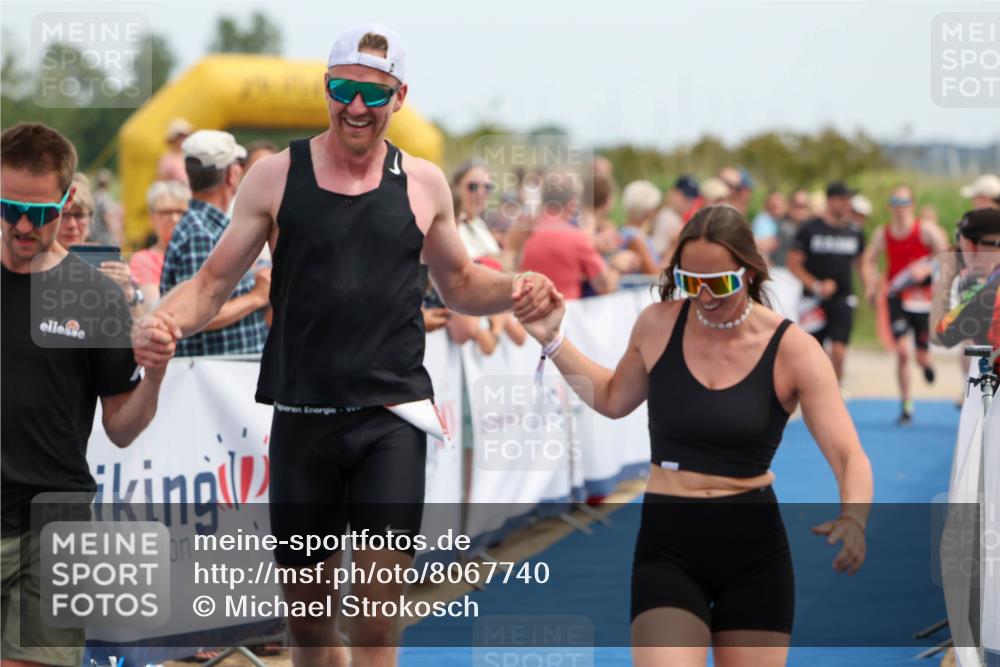 22.06.2025 - Viking Triathlon Michael Strokosch http://msf.ph/oto/8067740 22.06.2025 14:13:25 Ziel 661 meine-sportfotos.de