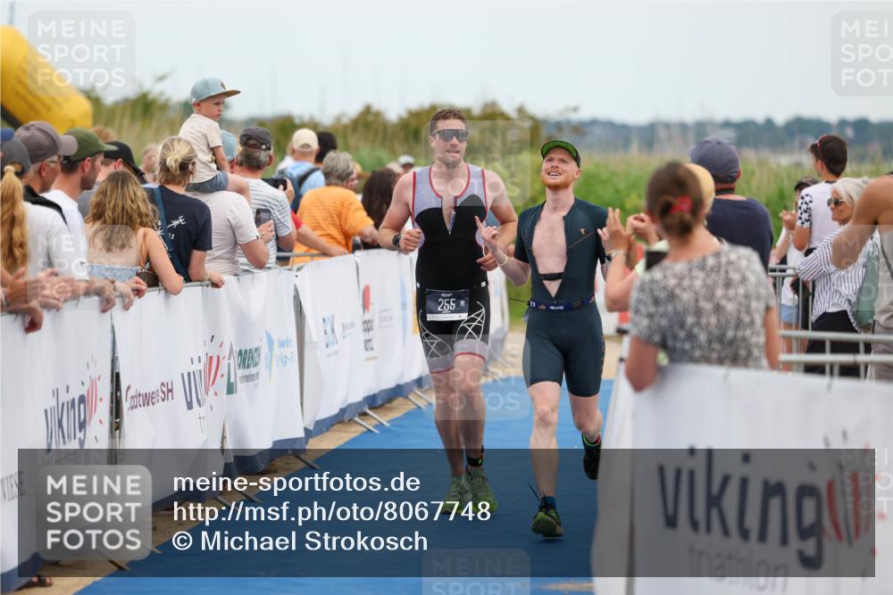 22.06.2025 - Viking Triathlon Michael Strokosch http://msf.ph/oto/8067748 22.06.2025 15:04:25 Ziel 255, 550 meine-sportfotos.de