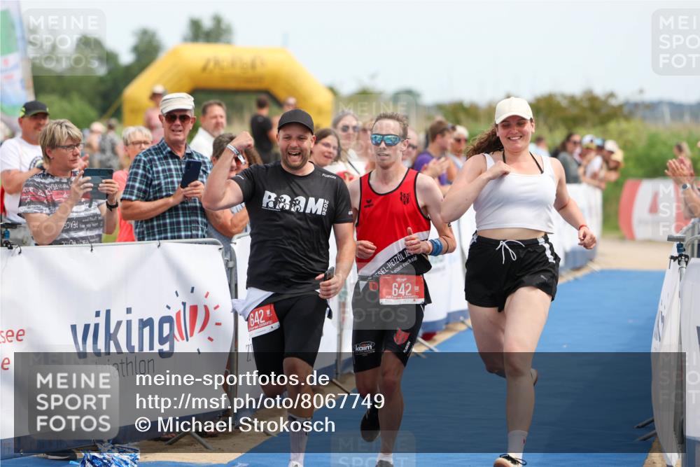 22.06.2025 - Viking Triathlon Michael Strokosch http://msf.ph/oto/8067749 22.06.2025 14:13:28 Ziel 661 meine-sportfotos.de
