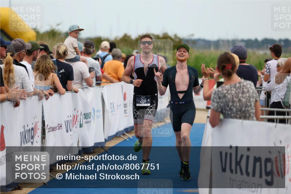 22.06.2025 - Viking Triathlon Michael Strokosch http://msf.ph/oto/8067751 22.06.2025 15:04:25 Ziel 255, 550 meine-sportfotos.de