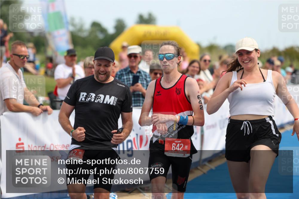 22.06.2025 - Viking Triathlon Michael Strokosch http://msf.ph/oto/8067759 22.06.2025 14:13:29 Ziel 661 meine-sportfotos.de