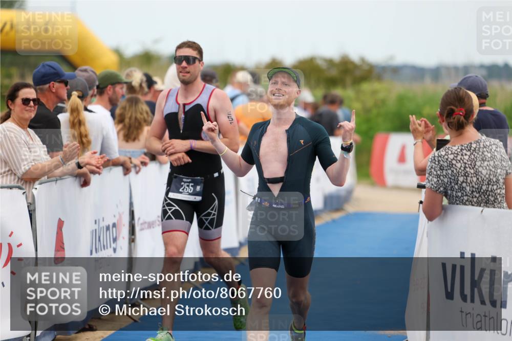 22.06.2025 - Viking Triathlon Michael Strokosch http://msf.ph/oto/8067760 22.06.2025 15:04:26 Ziel 255, 550 meine-sportfotos.de