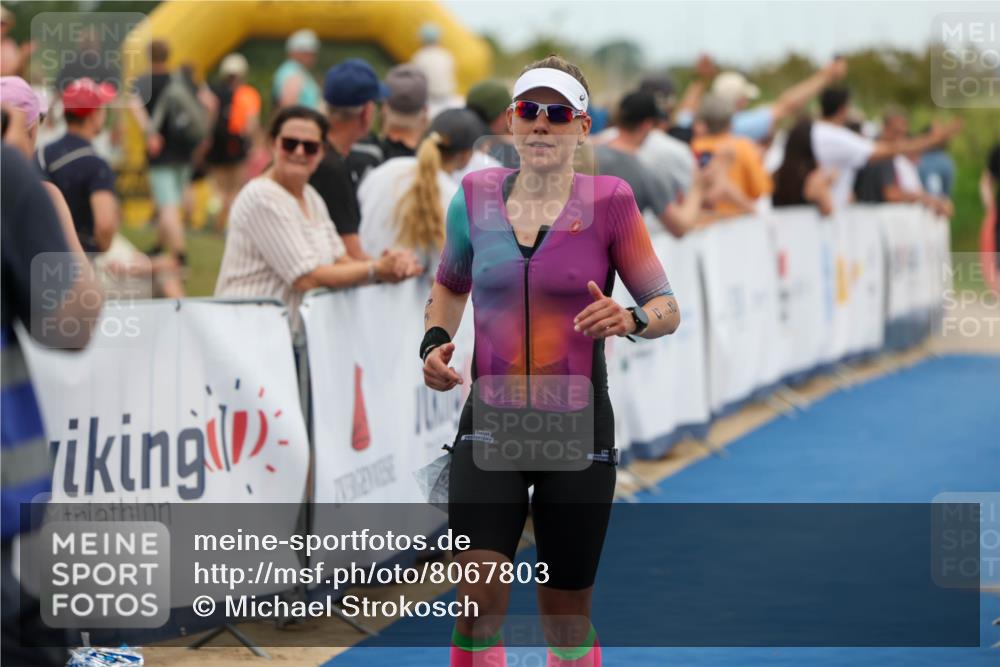 22.06.2025 - Viking Triathlon Michael Strokosch http://msf.ph/oto/8067803 22.06.2025 15:04:49 Ziel 187, 215 meine-sportfotos.de