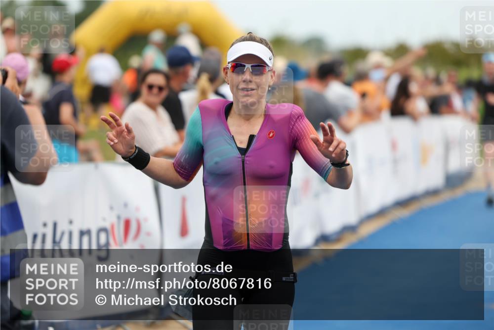 22.06.2025 - Viking Triathlon Michael Strokosch http://msf.ph/oto/8067816 22.06.2025 15:04:50 Ziel 187, 215 meine-sportfotos.de