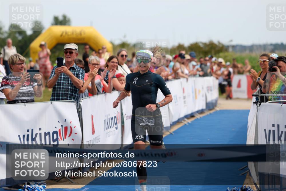 22.06.2025 - Viking Triathlon Michael Strokosch http://msf.ph/oto/8067823 22.06.2025 14:13:45 Ziel 15 meine-sportfotos.de