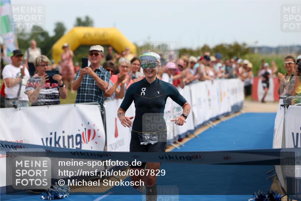 22.06.2025 - Viking Triathlon Michael Strokosch http://msf.ph/oto/8067829 22.06.2025 14:13:46 Ziel 15 meine-sportfotos.de