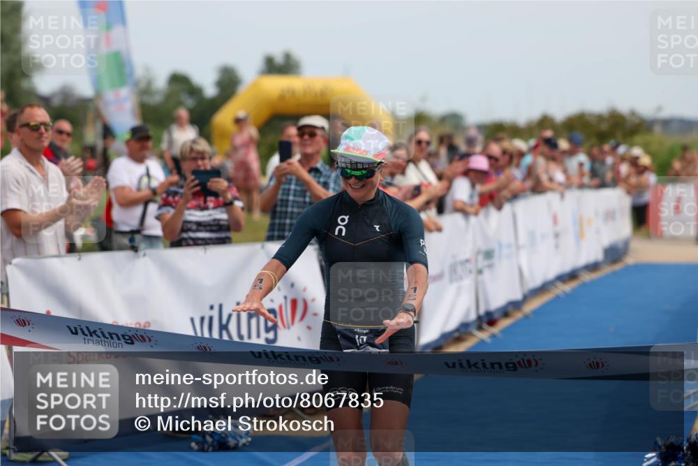 22.06.2025 - Viking Triathlon Michael Strokosch http://msf.ph/oto/8067835 22.06.2025 14:13:46 Ziel 15 meine-sportfotos.de