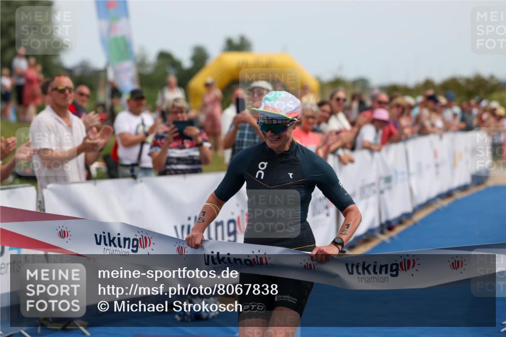 22.06.2025 - Viking Triathlon Michael Strokosch http://msf.ph/oto/8067838 22.06.2025 14:13:47 Ziel 15 meine-sportfotos.de