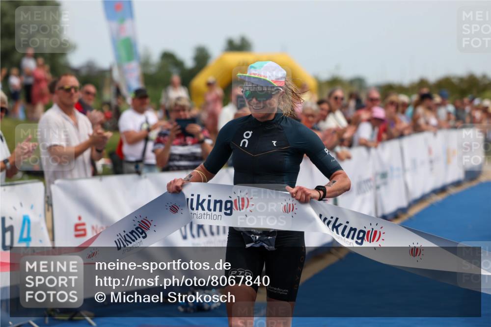 22.06.2025 - Viking Triathlon Michael Strokosch http://msf.ph/oto/8067840 22.06.2025 14:13:47 Ziel 15 meine-sportfotos.de