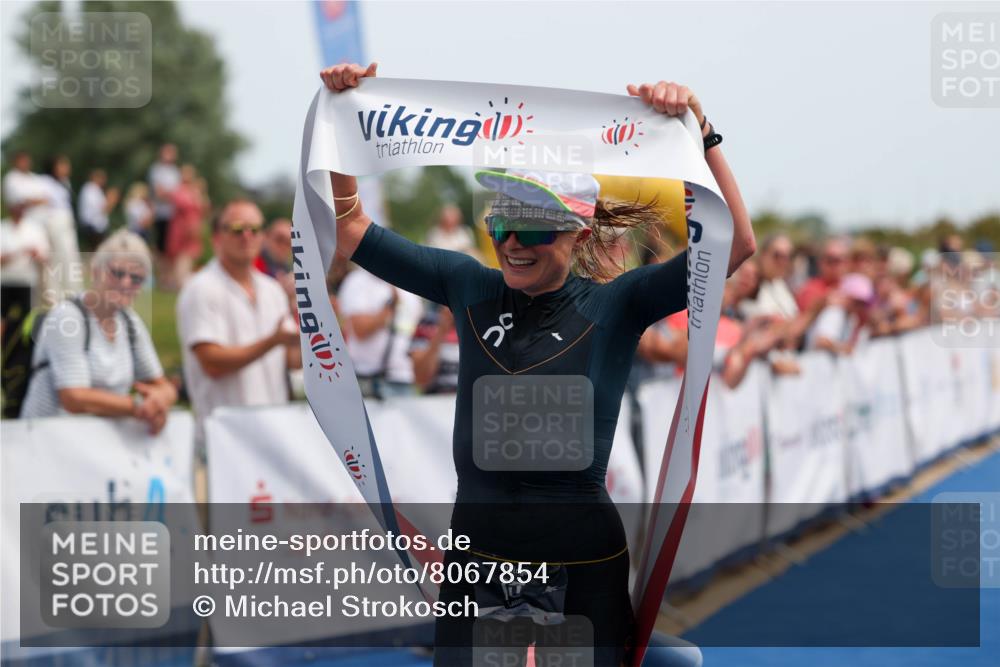 22.06.2025 - Viking Triathlon Michael Strokosch http://msf.ph/oto/8067854 22.06.2025 14:13:48 Ziel 15 meine-sportfotos.de