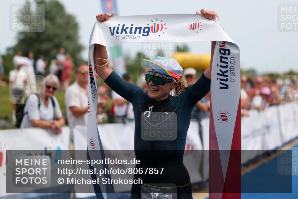 22.06.2025 - Viking Triathlon Michael Strokosch http://msf.ph/oto/8067857 22.06.2025 14:13:48 Ziel 15 meine-sportfotos.de