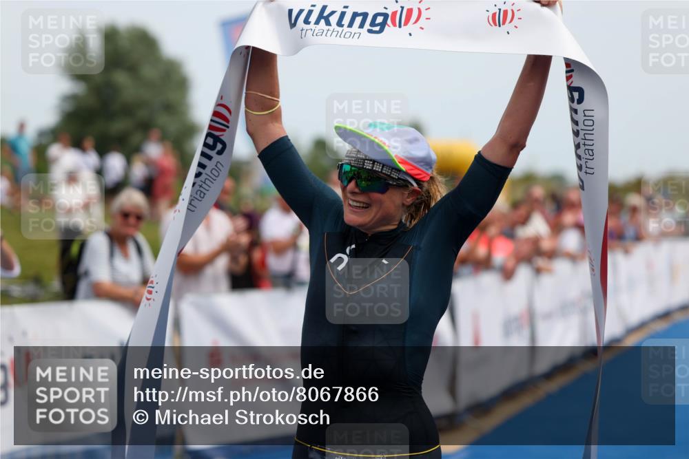 22.06.2025 - Viking Triathlon Michael Strokosch http://msf.ph/oto/8067866 22.06.2025 14:13:49 Ziel 15 meine-sportfotos.de