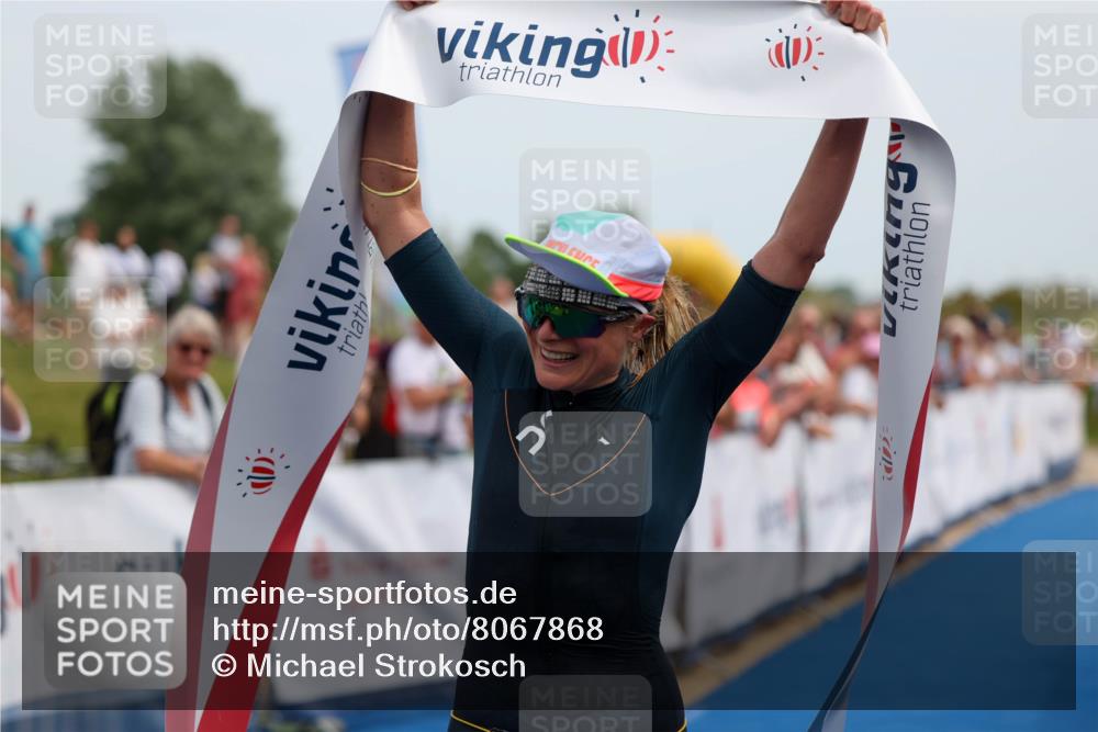 22.06.2025 - Viking Triathlon Michael Strokosch http://msf.ph/oto/8067868 22.06.2025 14:13:49 Ziel 15 meine-sportfotos.de