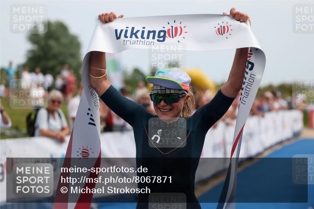 22.06.2025 - Viking Triathlon Michael Strokosch http://msf.ph/oto/8067871 22.06.2025 14:13:49 Ziel 15 meine-sportfotos.de