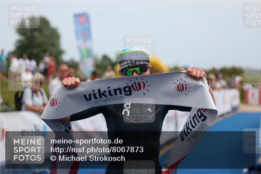 22.06.2025 - Viking Triathlon Michael Strokosch http://msf.ph/oto/8067873 22.06.2025 14:13:49 Ziel 15 meine-sportfotos.de
