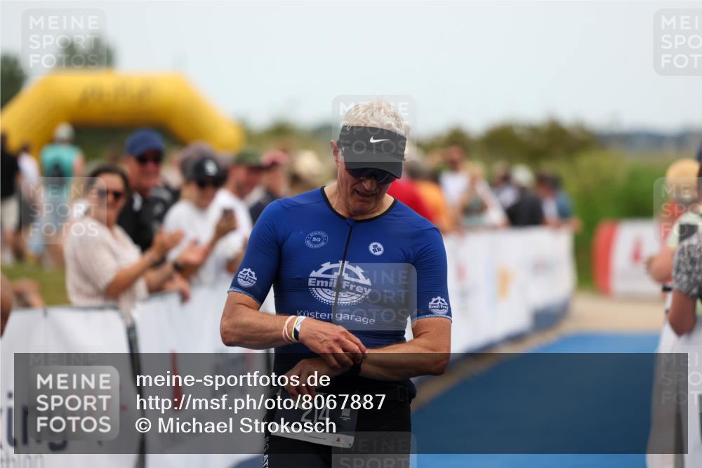 22.06.2025 - Viking Triathlon Michael Strokosch http://msf.ph/oto/8067887 22.06.2025 15:05:16 Ziel 214 meine-sportfotos.de