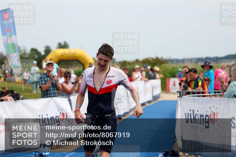 22.06.2025 - Viking Triathlon Michael Strokosch http://msf.ph/oto/8067919 22.06.2025 14:16:49 Ziel 178 meine-sportfotos.de