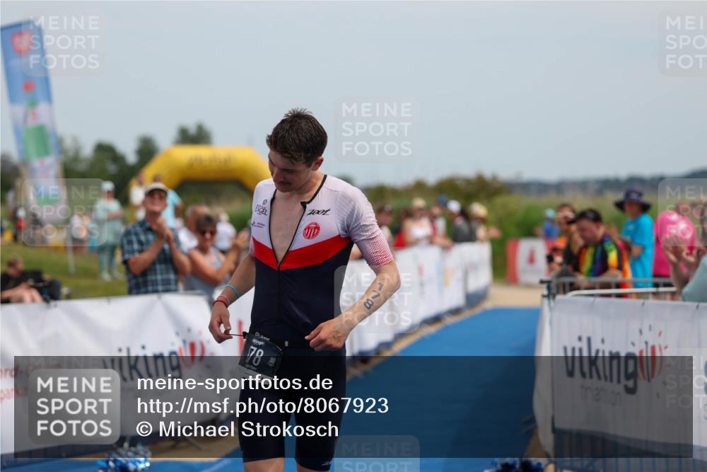 22.06.2025 - Viking Triathlon Michael Strokosch http://msf.ph/oto/8067923 22.06.2025 14:16:49 Ziel 178 meine-sportfotos.de