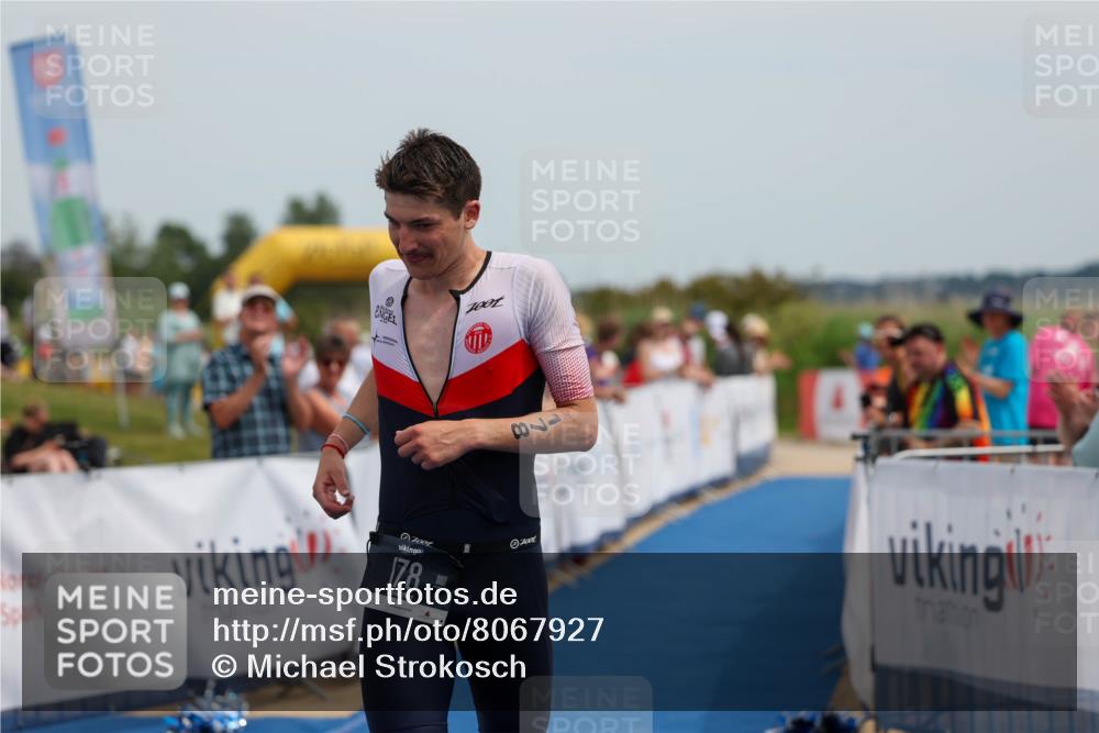 22.06.2025 - Viking Triathlon Michael Strokosch http://msf.ph/oto/8067927 22.06.2025 14:16:49 Ziel 178 meine-sportfotos.de
