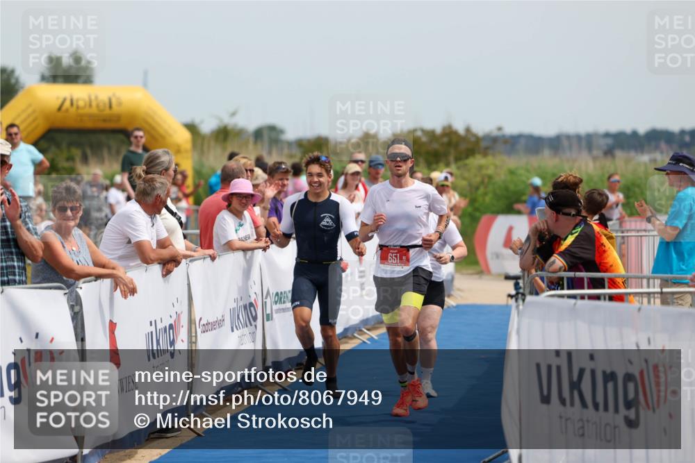22.06.2025 - Viking Triathlon Michael Strokosch http://msf.ph/oto/8067949 22.06.2025 14:16:59 Ziel 651 meine-sportfotos.de