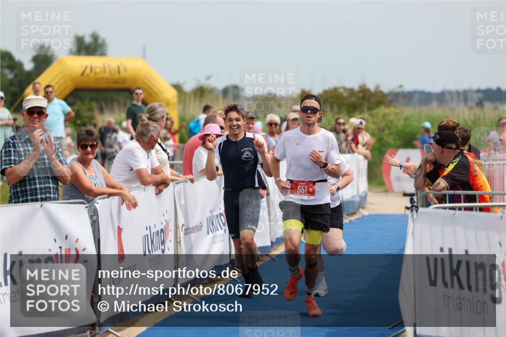22.06.2025 - Viking Triathlon Michael Strokosch http://msf.ph/oto/8067952 22.06.2025 14:16:59 Ziel 651 meine-sportfotos.de