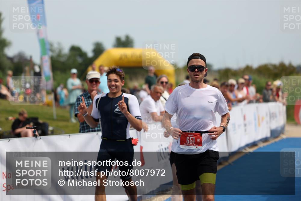 22.06.2025 - Viking Triathlon Michael Strokosch http://msf.ph/oto/8067972 22.06.2025 14:17:00 Ziel 651 meine-sportfotos.de