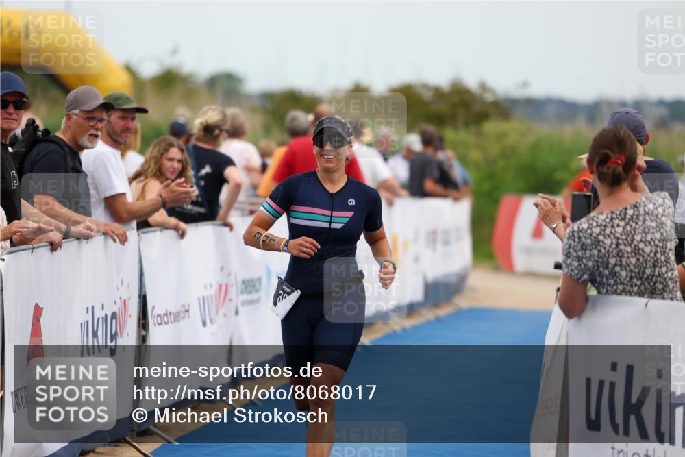 22.06.2025 - Viking Triathlon Michael Strokosch http://msf.ph/oto/8068017 22.06.2025 15:06:01 Ziel 301 meine-sportfotos.de