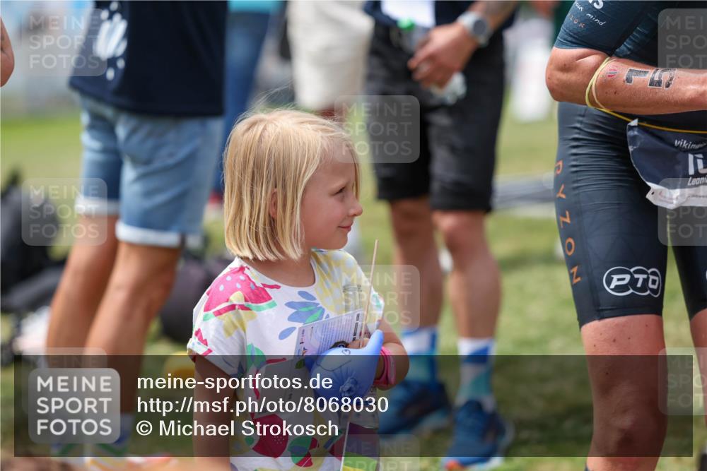 22.06.2025 - Viking Triathlon Michael Strokosch http://msf.ph/oto/8068030 22.06.2025 14:17:47 Ziel  meine-sportfotos.de