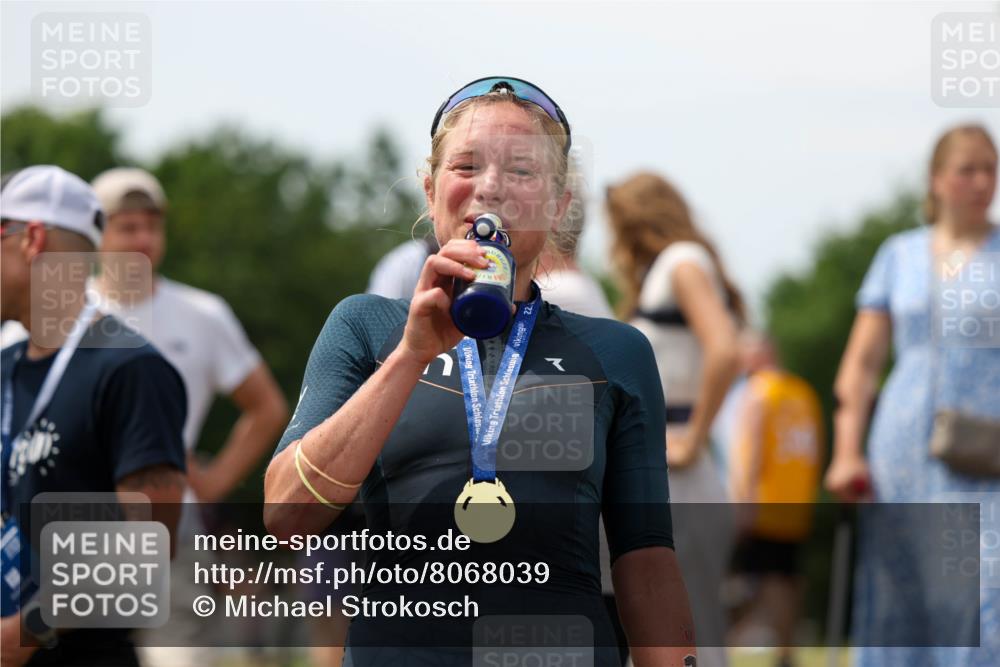 22.06.2025 - Viking Triathlon Michael Strokosch http://msf.ph/oto/8068039 22.06.2025 14:17:51 Ziel  meine-sportfotos.de
