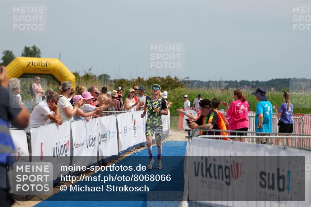 22.06.2025 - Viking Triathlon Michael Strokosch http://msf.ph/oto/8068066 22.06.2025 14:19:49 Ziel 368 meine-sportfotos.de