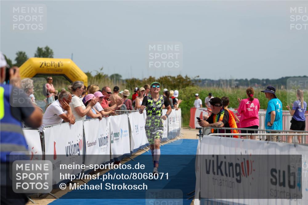 22.06.2025 - Viking Triathlon Michael Strokosch http://msf.ph/oto/8068071 22.06.2025 14:19:49 Ziel 368 meine-sportfotos.de