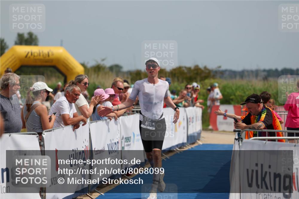 22.06.2025 - Viking Triathlon Michael Strokosch http://msf.ph/oto/8068099 22.06.2025 14:20:05 Ziel 401 meine-sportfotos.de