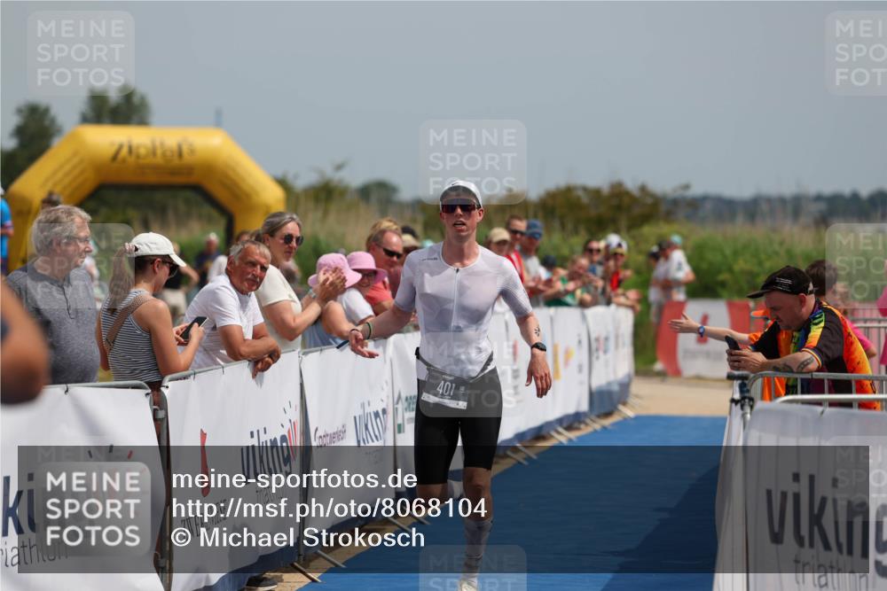 22.06.2025 - Viking Triathlon Michael Strokosch http://msf.ph/oto/8068104 22.06.2025 14:20:05 Ziel 401 meine-sportfotos.de