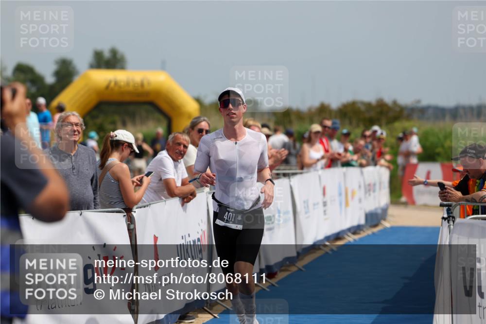 22.06.2025 - Viking Triathlon Michael Strokosch http://msf.ph/oto/8068111 22.06.2025 14:20:06 Ziel 401 meine-sportfotos.de