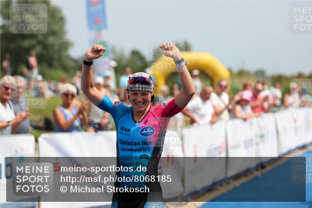22.06.2025 - Viking Triathlon Michael Strokosch http://msf.ph/oto/8068185 22.06.2025 14:20:37 Ziel 9 meine-sportfotos.de
