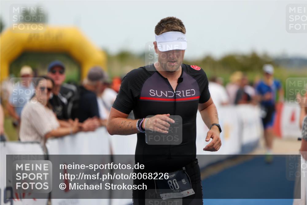 22.06.2025 - Viking Triathlon Michael Strokosch http://msf.ph/oto/8068226 22.06.2025 15:07:28 Ziel 80 meine-sportfotos.de